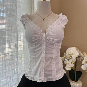 Women's White Corset